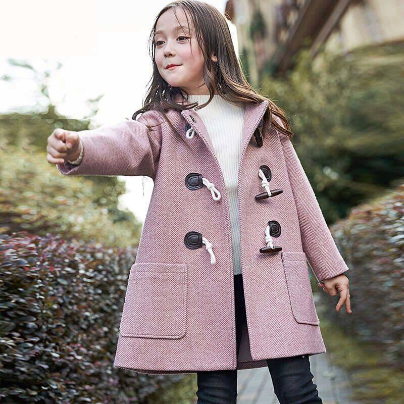 Woolen Button Coat