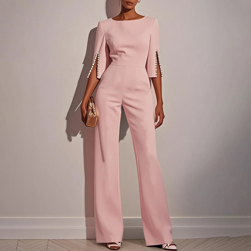 Women's Mid Sleeve Jumpsuit