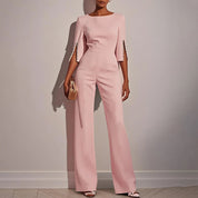 Women's Mid Sleeve Jumpsuit