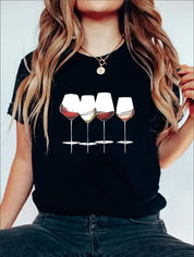 Wine Glass T-Shirt
