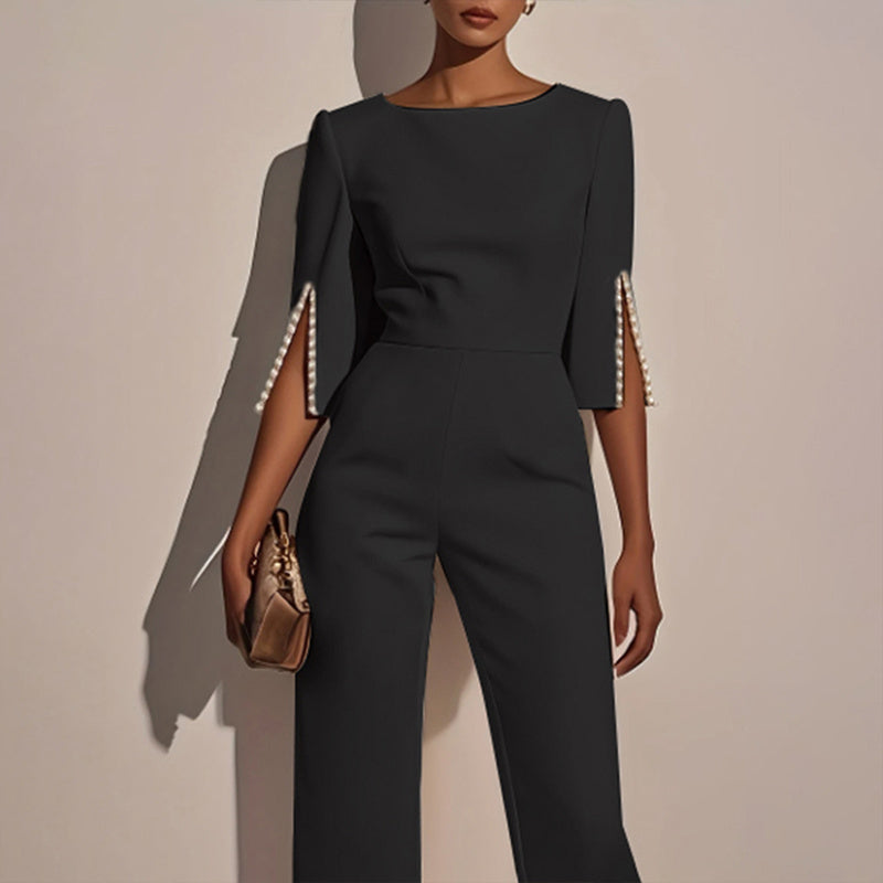 Women's Mid Sleeve Jumpsuit