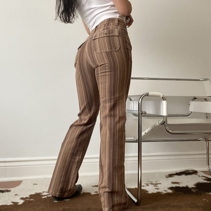 Gradient Washed Retro Jeans