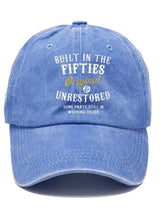 Letter Adjustable Baseball Cap