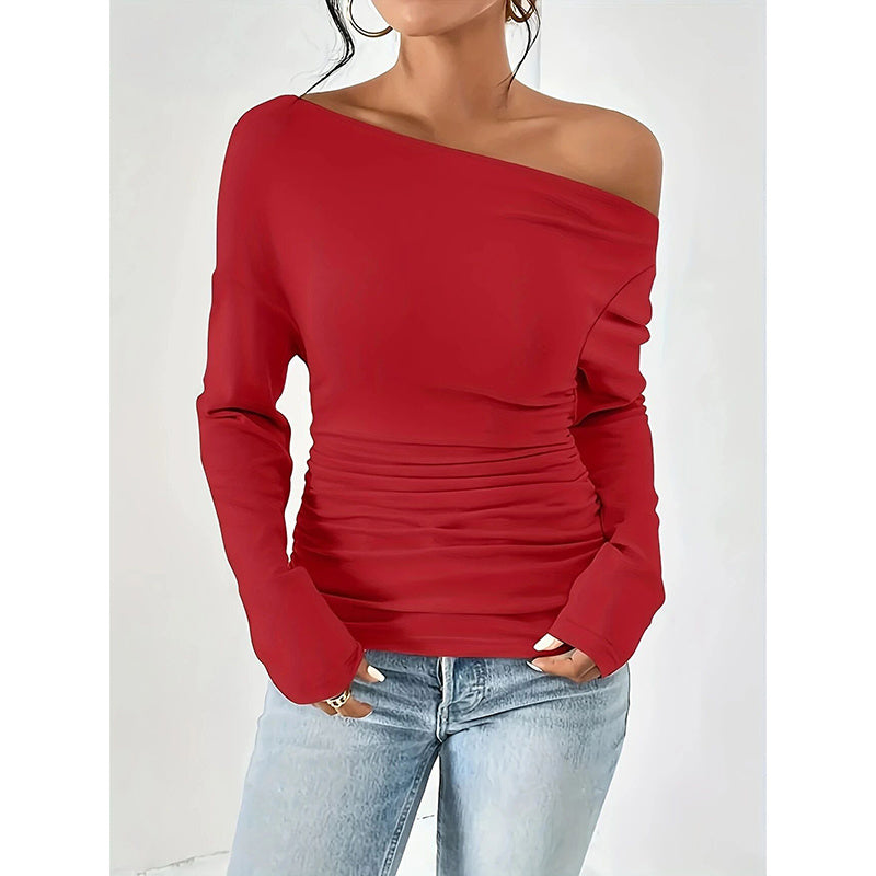 Women's Off Shoulder Long Sleeve