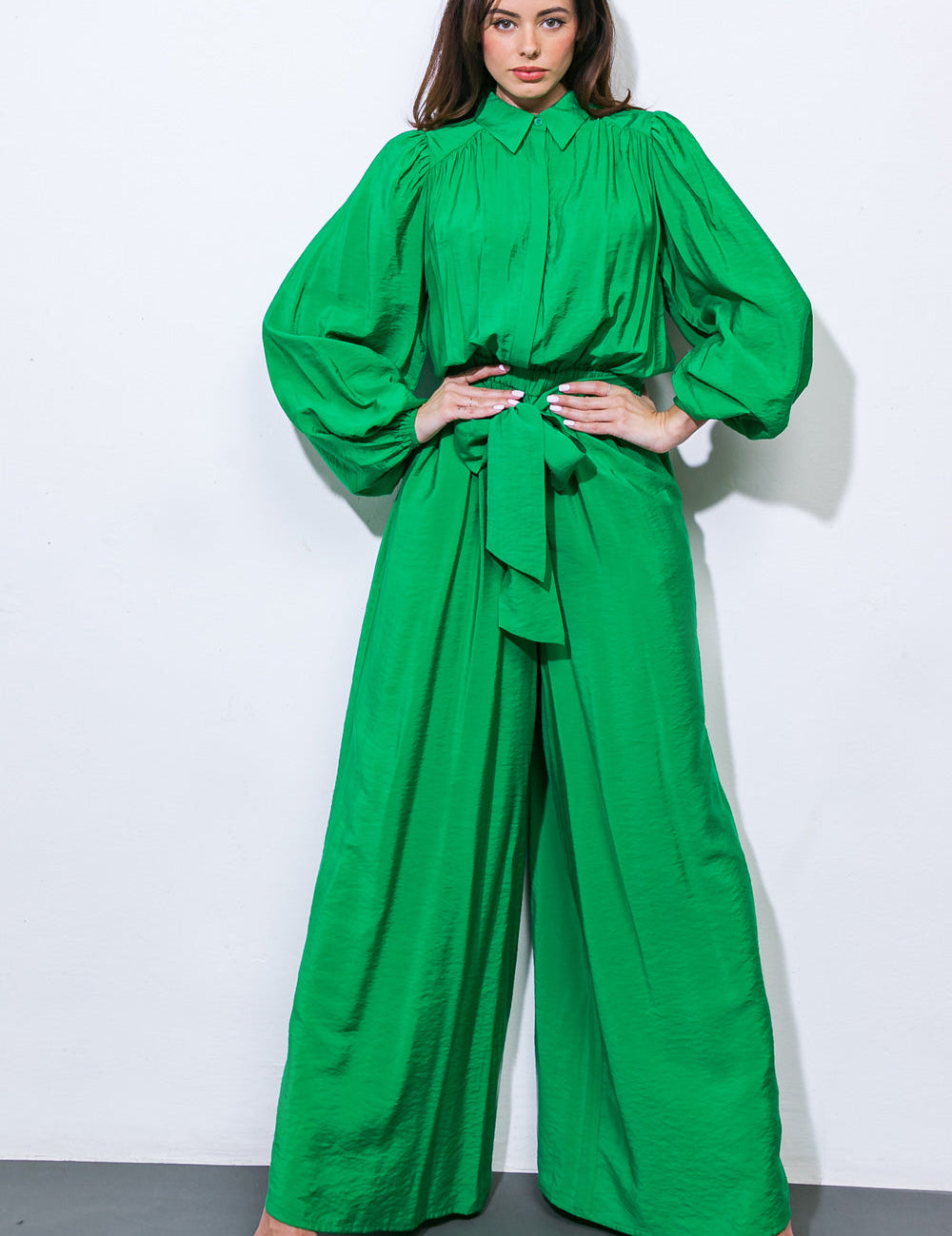 READY FOR TODAY WOVEN JUMPSUIT