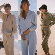 “Cozy never looked this cool. 🔥”  Two-piece Sweater Suit