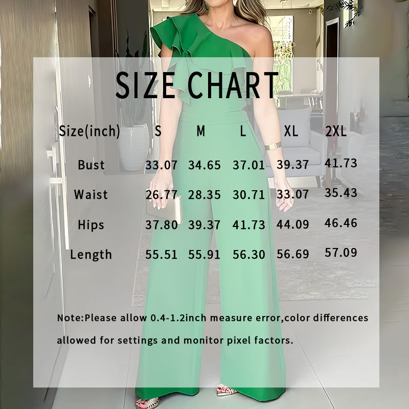 Elegant One Ruffle Romper
