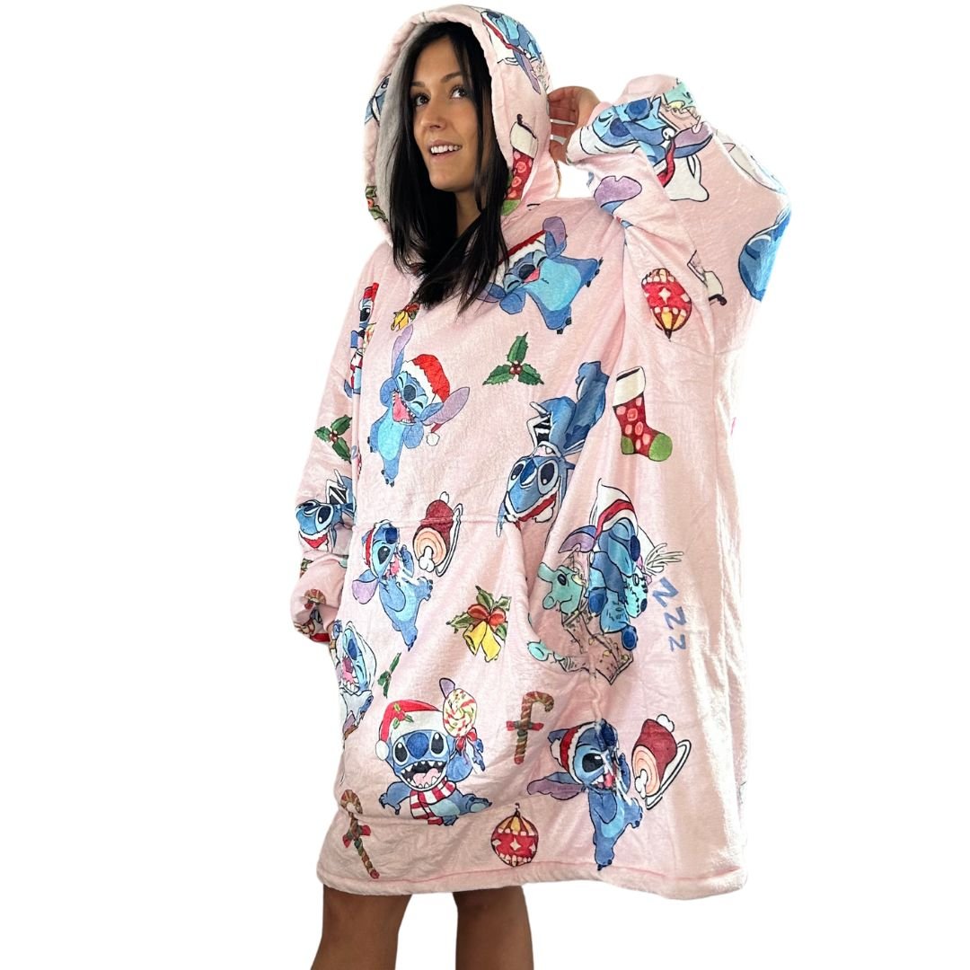 Stitch Oversized Wearable Blanket Hoodie