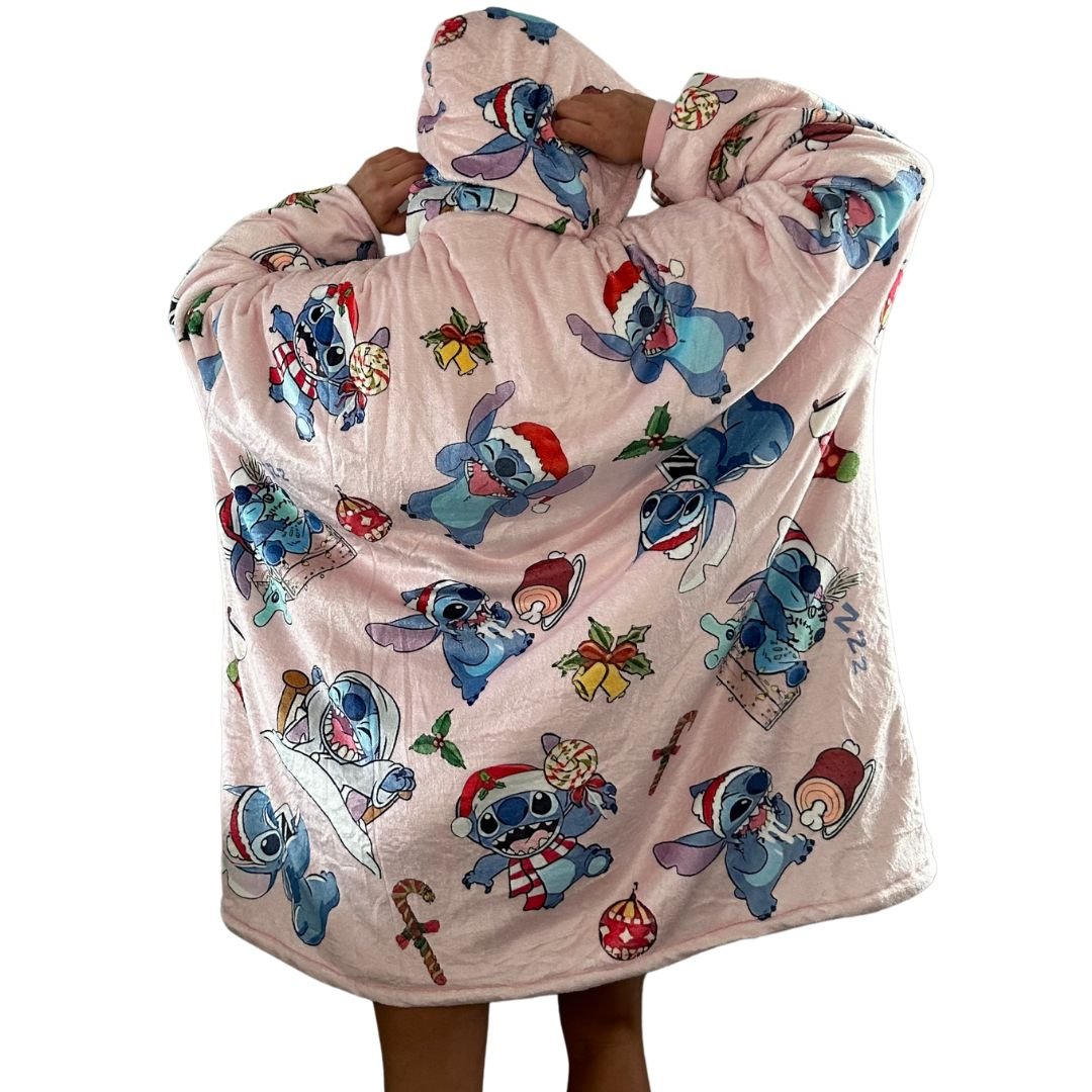 Stitch Oversized Wearable Blanket Hoodie
