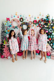 Dear Santa L/S Pocket Twirl Dress