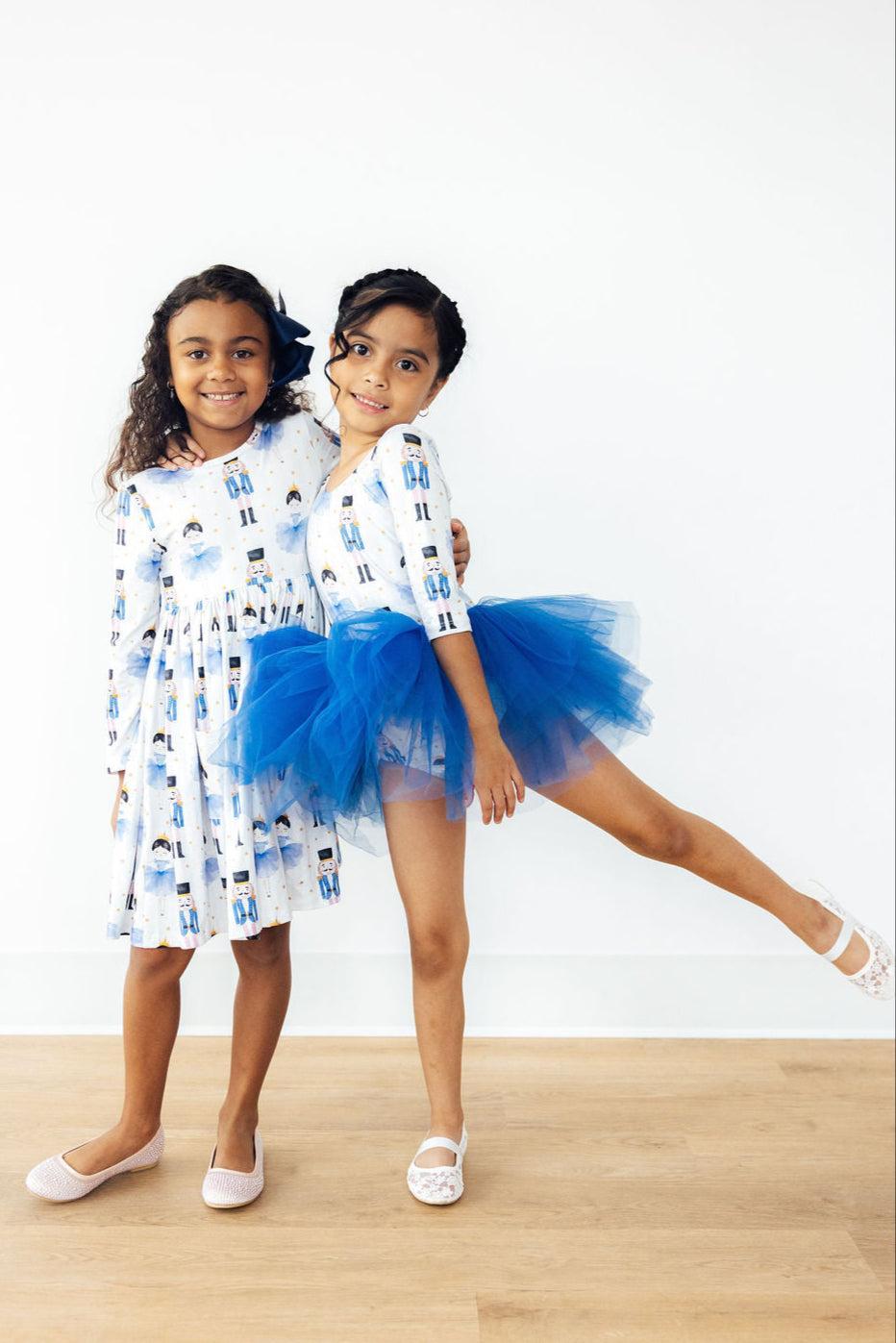 Waltz of the Snowflakes L/S Pocket Twirl Dress