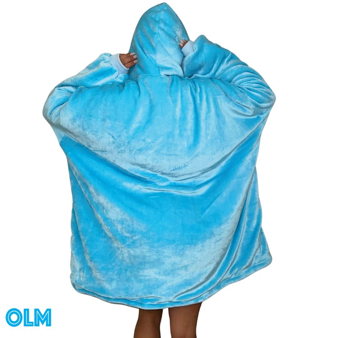 Wearable Sherpa Blanket Hoodie