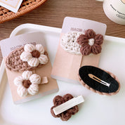 Adorable Handcrafted Knitted Hair Accessories