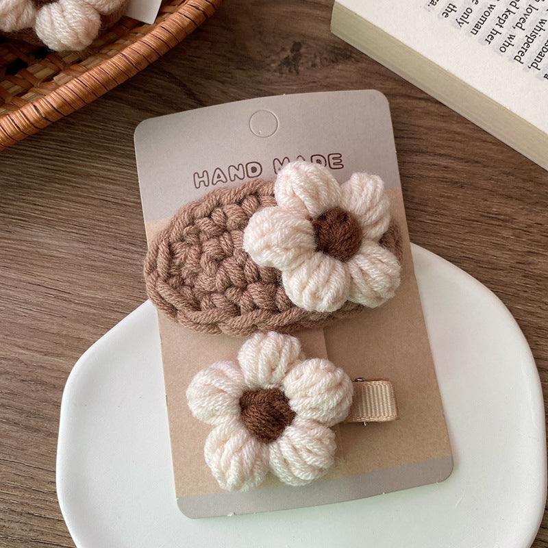 Adorable Handcrafted Knitted Hair Accessories