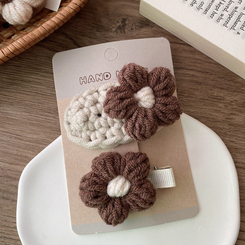 Adorable Handcrafted Knitted Hair Accessories