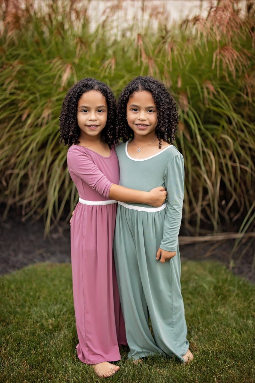 Wide Leg Romper in Sage Green