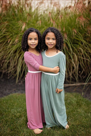 Wide Leg Romper in Sage Green